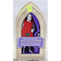 MEDIEVAL LIFT THE LID ON KNIGHTS BUILD