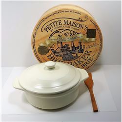 #26 - NEW IN PACKAGE CERAMIC BRIE BAKER