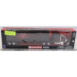 NEW RAY DIE CAST KENWORTH W900 TRANSPORT TRUCK
