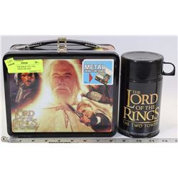 LORD OF THE RINGS THE TWO TOWERSLUNCH TIN AND