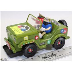 2009 BATTERY OPERATED USA MILITARY M&M JEEP