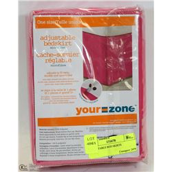 ADJUSTABLE BED SKIRT