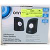 Image 1 : ONN PAIR OF USB POWERED STEREO SPEAKERS