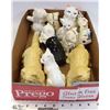 Image 1 : FLAT OF CAT ORNAMENTS