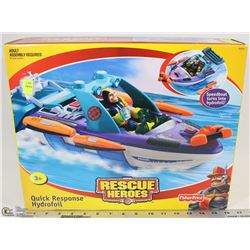 FACTORY SEALED RESCUE HEROS QUICK