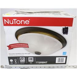 NUTONE DECORATIVE VENTILATION FAN