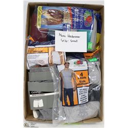 FLAT OF MENS VARIOUS UNDERWEAR SIZE SMALL
