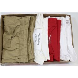 FLAT OF VARIOUS MENS CLOTHING - XLARGE