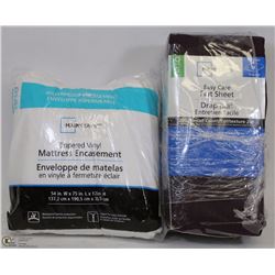 FLAT WITH MAINSTAYS DOUBLE FLAT SHEET & WATERPROOF