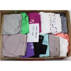 FLAT OF 13 VARIOUS LADIES UNDERWEAR - SIZE LARGE