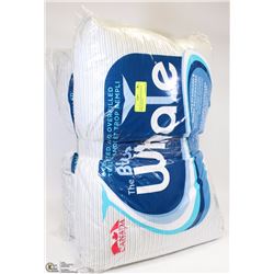 PAIR OF STANDARD/QUEEN BLUE WHALE PILLOWS