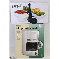 NEW KITCHEN GOURMET 5-CUP COFFEE