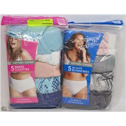 9 PAIRS OF 3XL LADIES UNDERWEAR