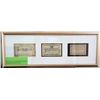 Image 1 : FRAMED & MATTED POLISH BANK NOTES