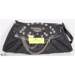 BLACK PEPE JEANS LONDON CLUTCH