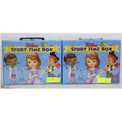 LOT OF 2 DISNEY STORYTIME BOXES
