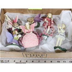 FLAT OF FAIRY ORNAMENTS