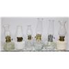 Image 1 : FLAT OF MINIATURE VINTAGE OIL LAMPS