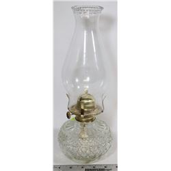 VINTAGE OIL LAMP WITH SHADE