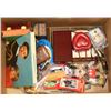 Image 1 : BOX WITH ASSORTED ITEMS INCL SUNGLASSES,