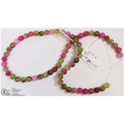 #107 KUNZITE LOOSE BEAD NECKLACE  15"