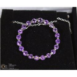 #3 GENUINE AMETHYST PENDANT & NECKLACE