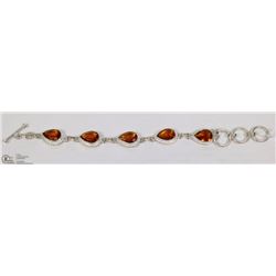 #33 GOLDEN TOPAZ GEMSTONE BRACELET