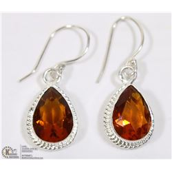 #31 GOLDEN TOPAZ GEMSTONE EARRINGS