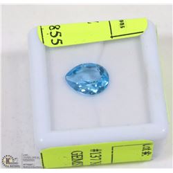 #137 NATURAL SWISS BLUE TOPAZ GEMSTONE 2.5CT