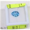 Image 1 : #137 NATURAL SWISS BLUE TOPAZ GEMSTONE 2.5CT