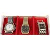 Image 1 : LOT OF 3 UNTESTED MENS WATCHES