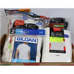 FLAT OF MENS UNDERSHIRTS SIZE LARGE