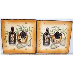 SET OF 2 APPETIZER DISHES