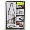 Image 1 : HANGING METAL COCA COLA SIGN 12X8"