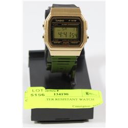 CASIO WATER RESISTANT WATCH