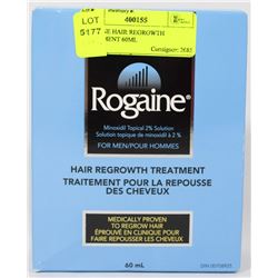 ROGAINE HAIR REGROWTH TREATMENT 60ML