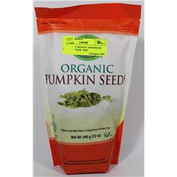 EVERLAND ORGANIC THOMPSON PUMPKIN SEEDS  340G