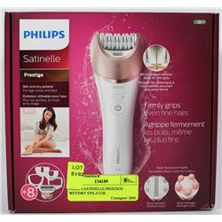 PHILIPS SATINELLE PRESTIGE WET/DRY EPILATOR