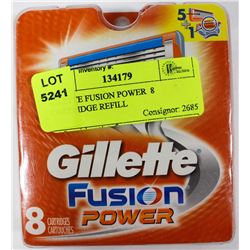 GILLETTE FUSION POWER  8 CARTRIDGE REFILL