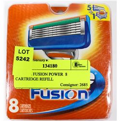 GILLETTE FUSION POWER  8 CARTRIDGE REFILL