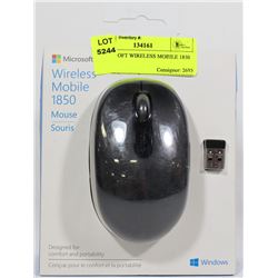 MICROSOFT WIRELESS MOBILE 1850 MOUSE
