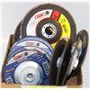 Image 1 : LOT OF ASST CGW GRINDING WHEELS ASST SIZE