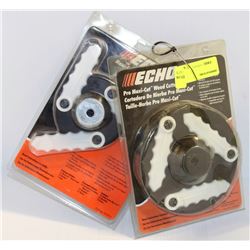 LOT OF 2 ECHO PRO MAXI CUT WEED WHACKER ENDS