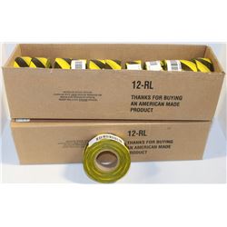 2 BOXES OF CAUTION STRIP TAPE 24 ROLLS IN TOTAL