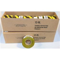 2 BOXES OF CAUTION STRIP TAPE 24 ROLLS IN TOTAL