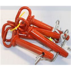 LOT OF FIVE 6" HITCH PINS