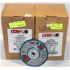 Image 1 : 2 BOXES OF CGW CUTOFF WHEELS 5X3/32"