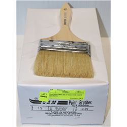 CASE OF TWELVE 4" MASTER PAINT BRUSHES