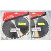 Image 1 : LOT OF TWO 10" MAKITA BLADES