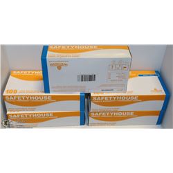 5 BOXES OF SMALL DISPOSABLE GLOVES